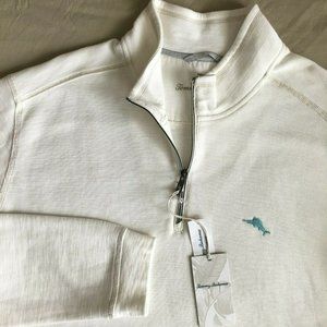 Tommy Bahama Sweater Shirt Half Zip 3XLB Big